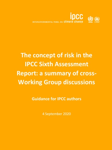 Portada del recurso The Concept of Risk in the IPCC Sixth Assessment Report